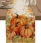 Chemin de Table Citrouille Automnal citrouille motif