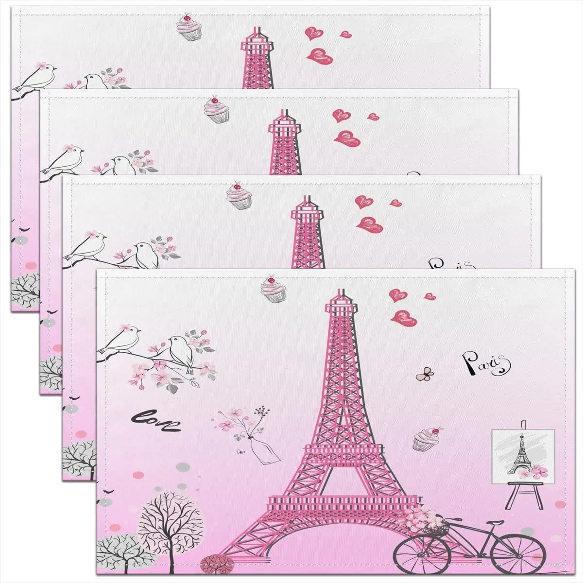 SET DE TABLE PARIS girly