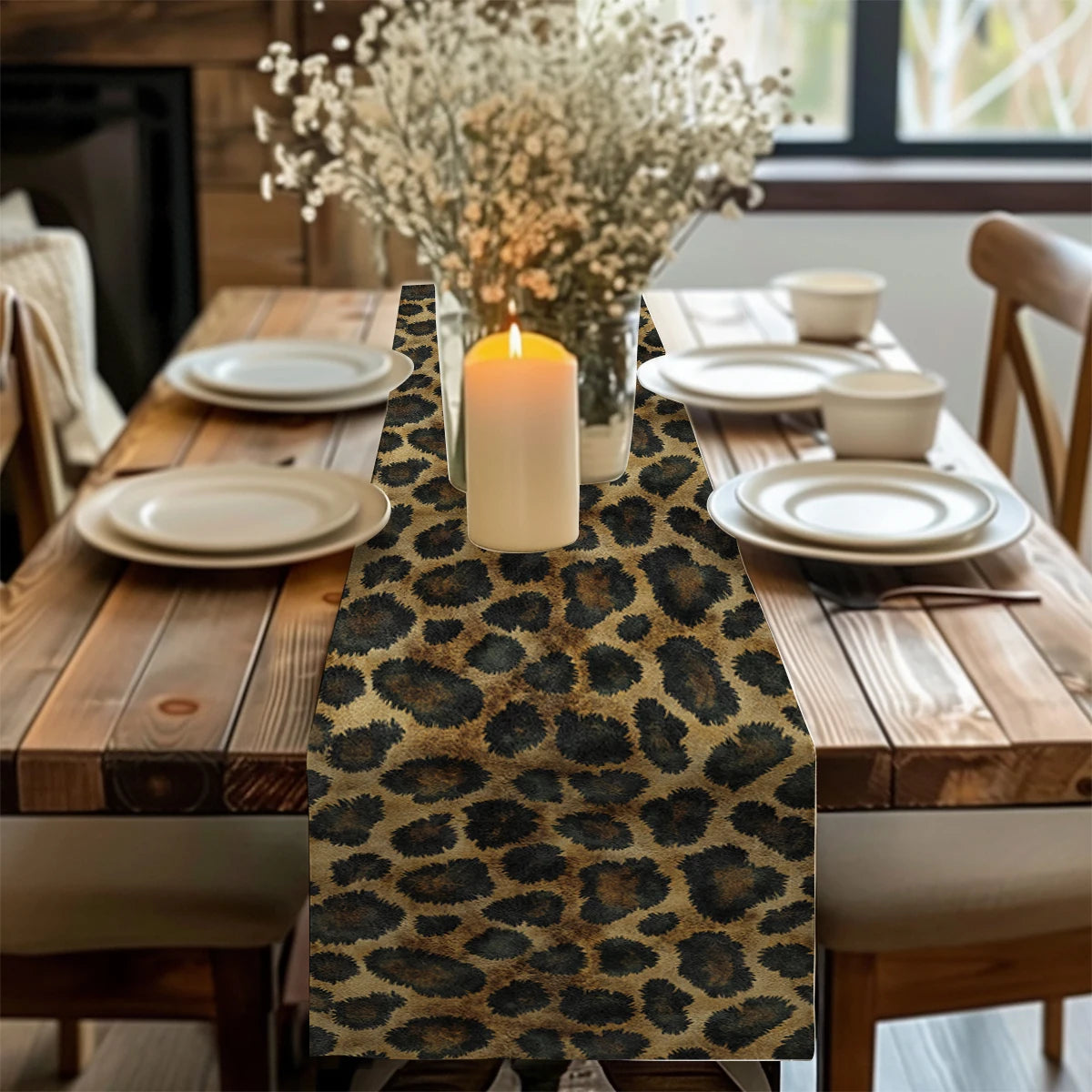 chemin_de_table_leopard_table diner