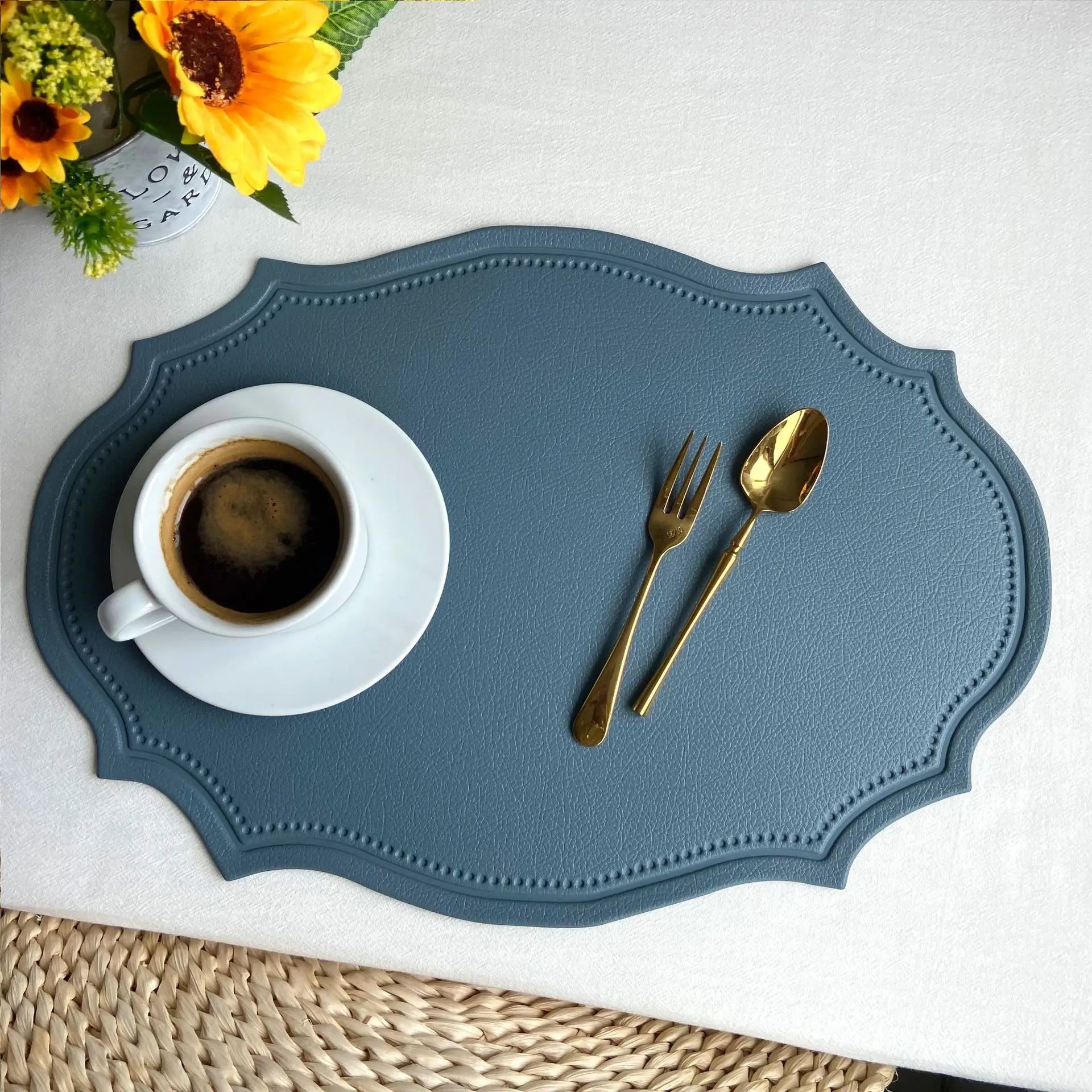 Set de table ovale silicone pvc