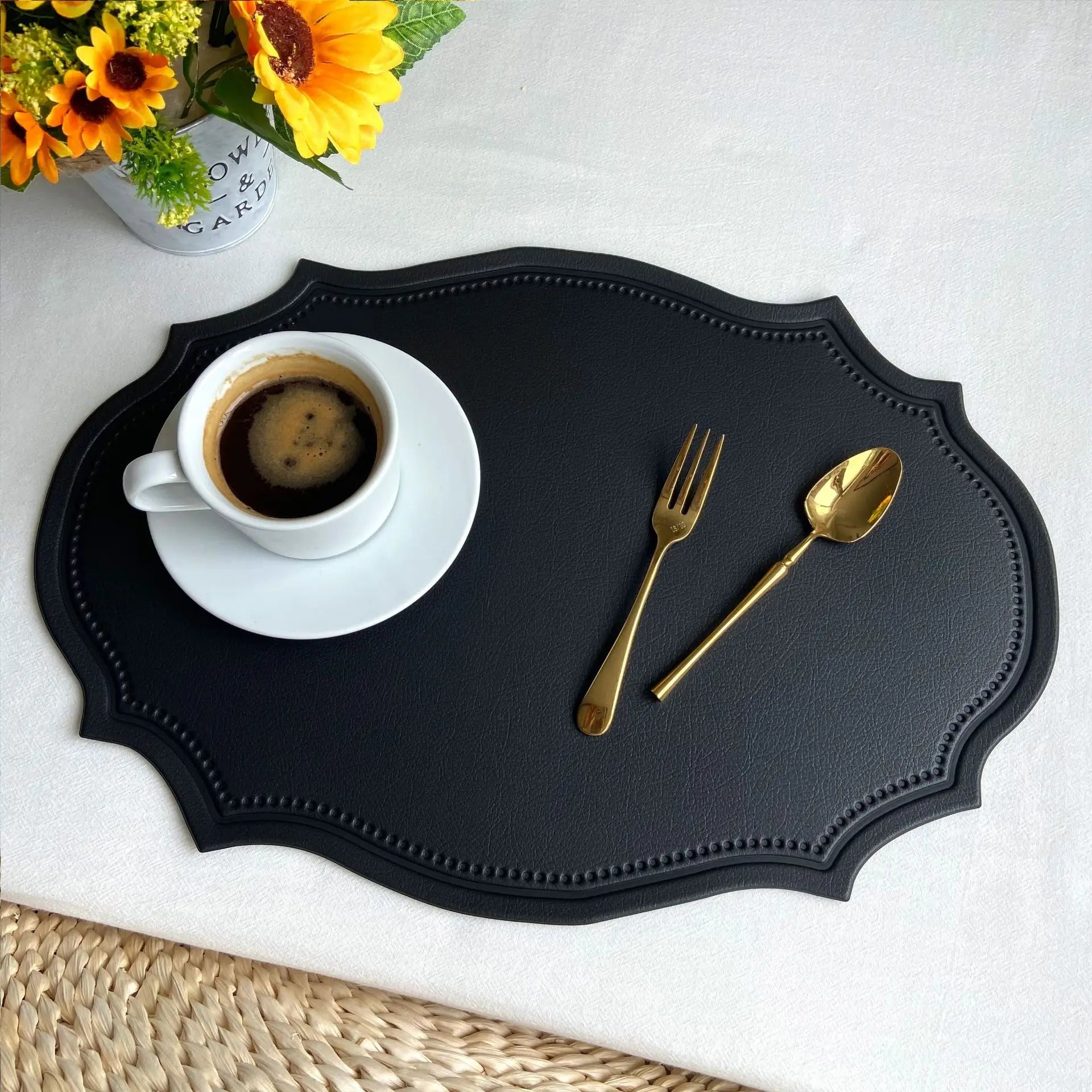 Set de table ovale silicone pvc