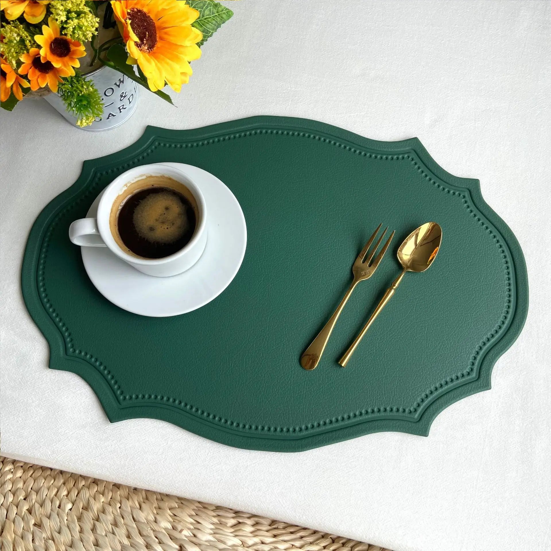 Set de table ovale silicone pvc