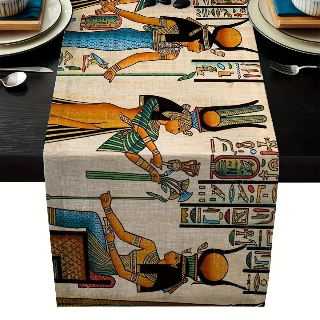 chemin de table Egyptien