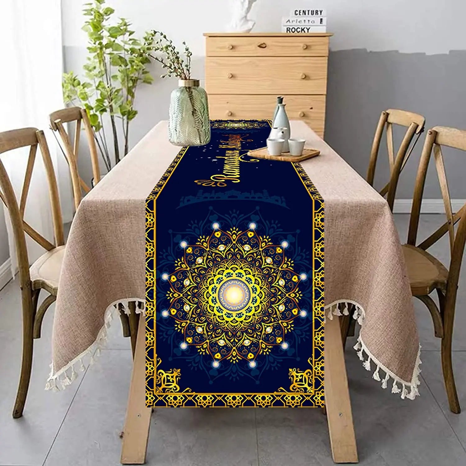 chemin de table mandala