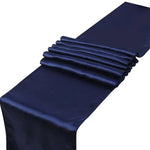 chemin de table satin bleue - Vignette | setdetable