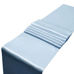 chemin de table satin bleue - Vignette | setdetable