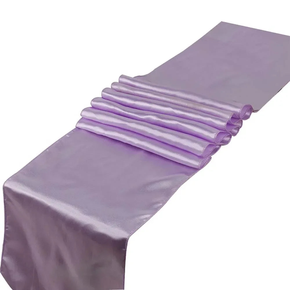 chemin de table satinviolet