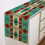 Chemin de table tribale boho abstrait - Vignette | setdetable