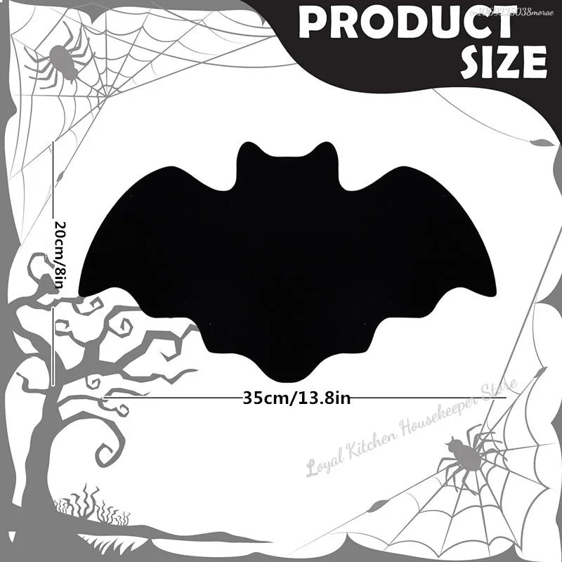 set de table chauve-souris halloweentaille 2