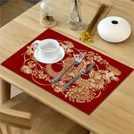 set de table chinois motif de dragon - Vignette | setdetable