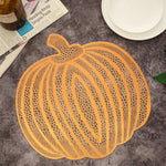 set de table forme citrouille halloween - Vignette | setdetable