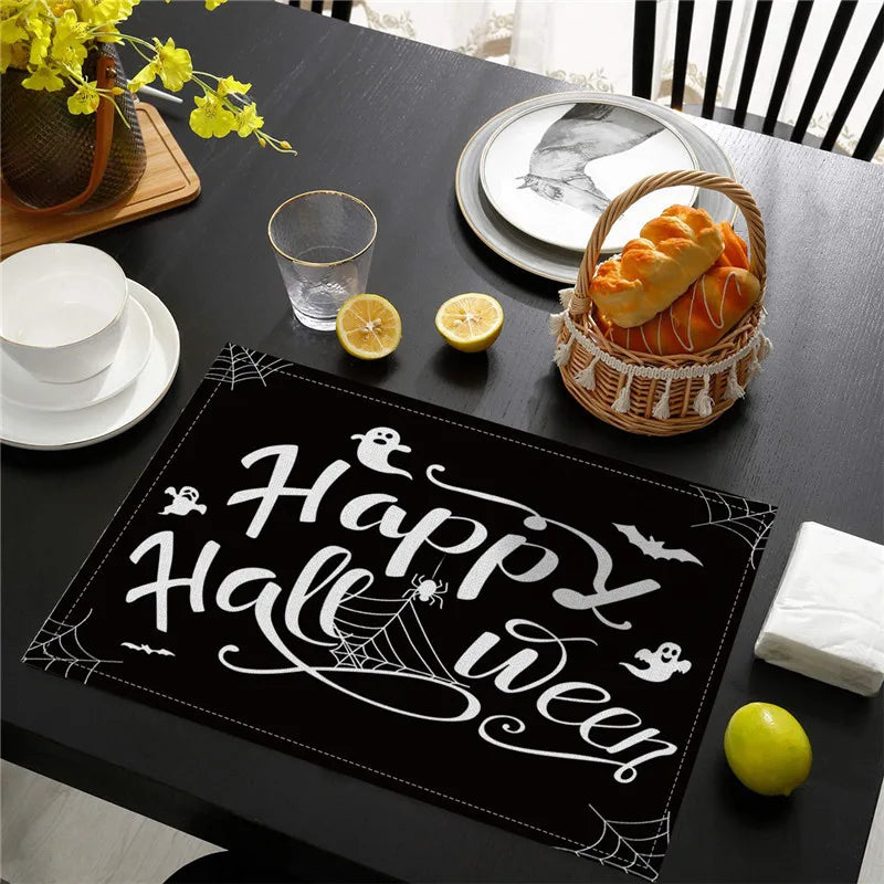 set de table halloween shappy