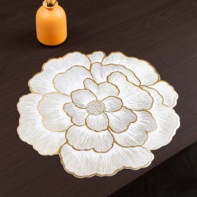 set floral de table pvc