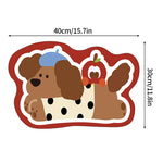 sets de table kawaii chiens  mignons - Vignette | setdetable