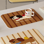 sets de table kawaii chiens  mignons - Vignette | setdetable